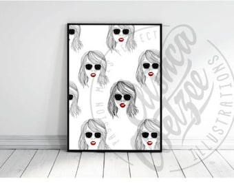Taylor Swift-Reputation-Stickers-Taylor Swift