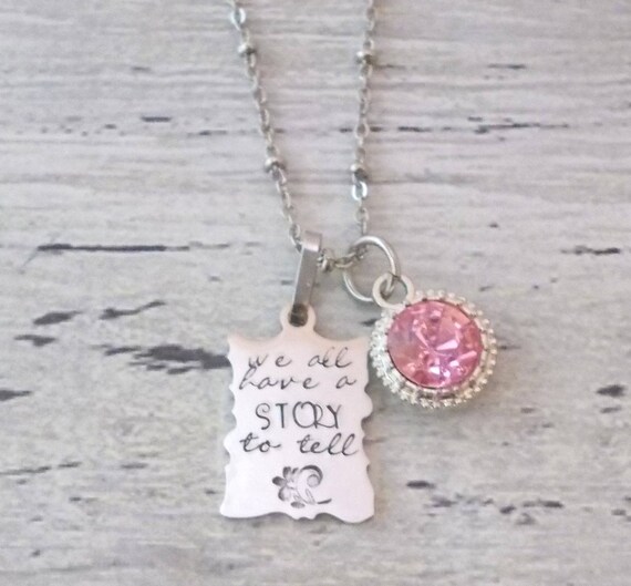 Inspirational Jewelry Inspirational Necklace Personalized