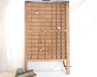 Vintage Letterpress Tray