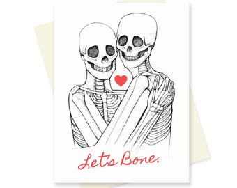 Dinosaur Valentine Card. Velociraptor Valentines Day Card.