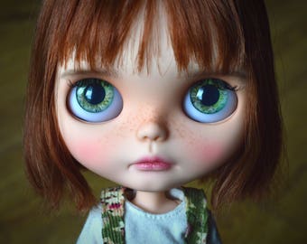 Reserved for Lily ** Custom Blythe Doll, Pure Neemo Body, Radiance Renew Faceplate, "Alfey" by Pliskytrix