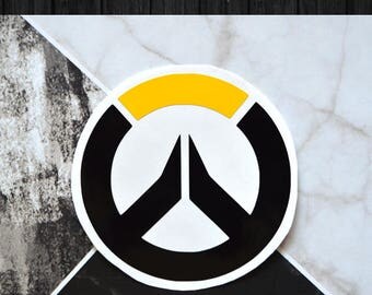 Overwatch Logo Vinyl Decal | One or Two Colors