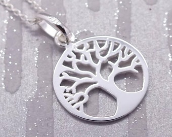 Silver Tree of Life Pendant, Silver Tree Pendant, Tree of Life Necklace, Silver Tree of Life, Tree of Life Pendant, Tree of Life Jewellery