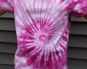 purple tiedye shirt