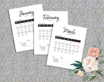 11x17 2018 calendar