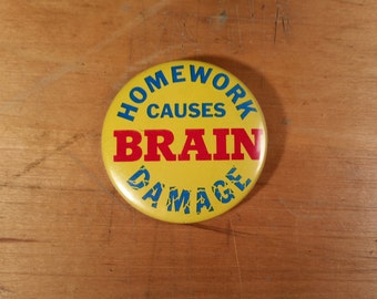 Homework caused brain damage picture