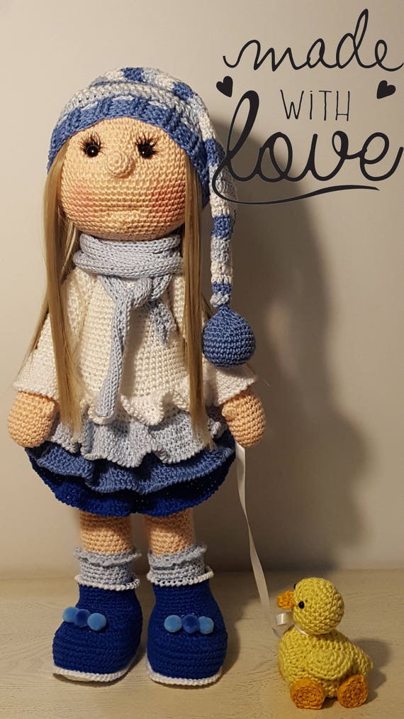 Tutoriel en français Poupée Willow et Coin-coin Crochet