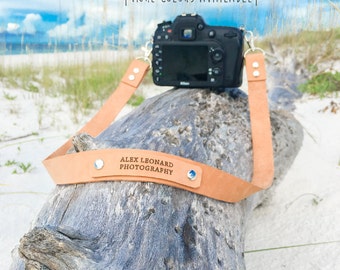 Custom Camera Strap, Leather Camera Strap, Photography Strap, Nikon strap, Canon strap, Sony Camera Strap