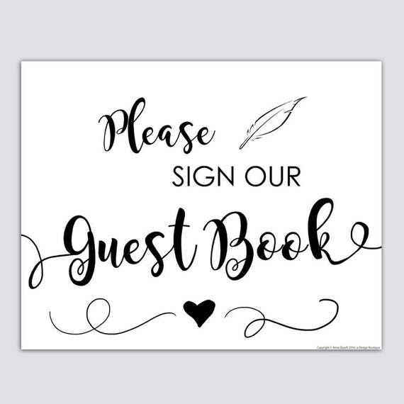 Guest Book Sign Guestbook Wedding Guest Book Sign Guestbook Wedding