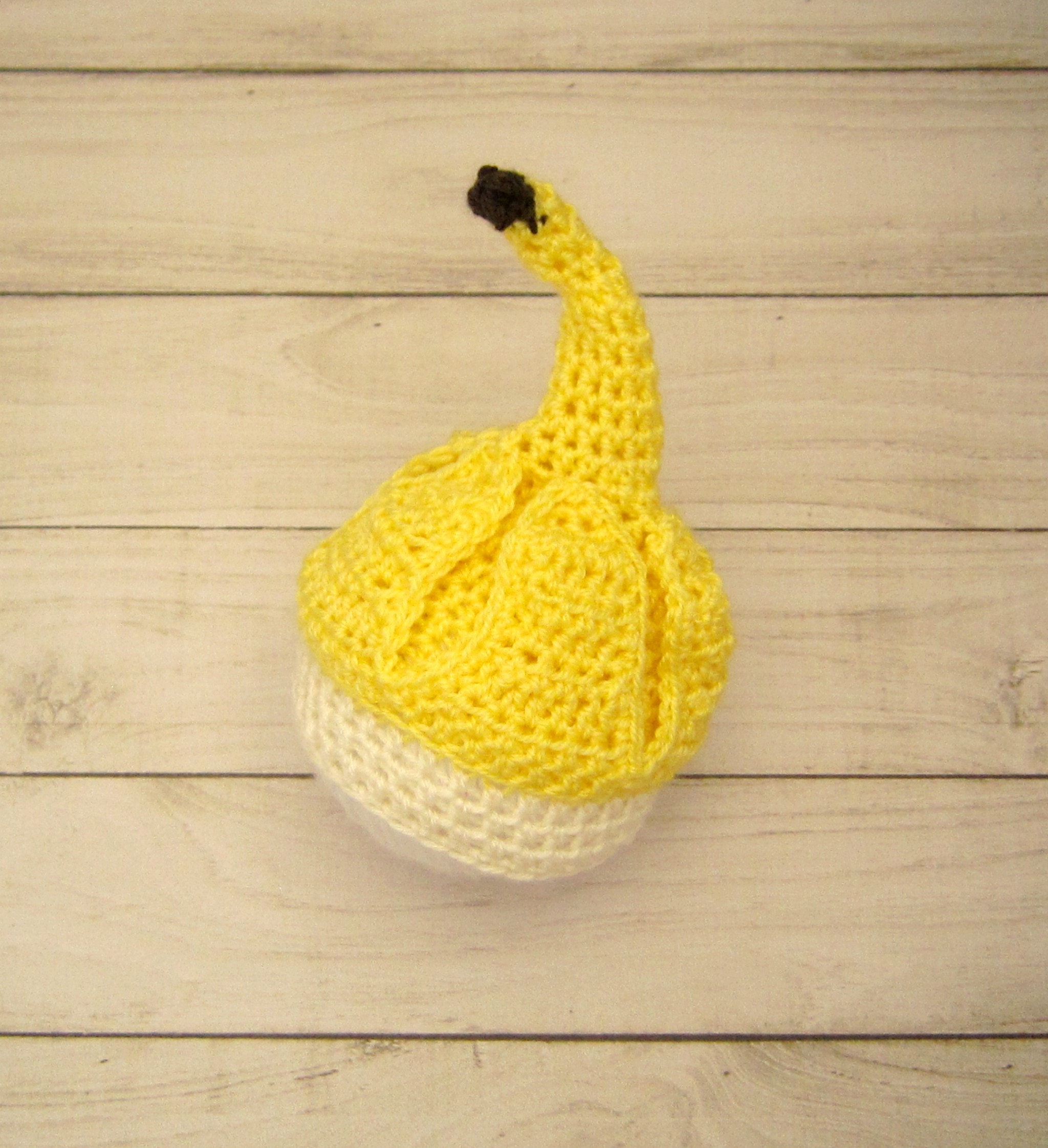 Crochet banana hat Baby banana hat Crochet baby hat for