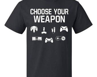 Download Choose Your Weapon SVG File Gamer Fun Gaming Controller Games
