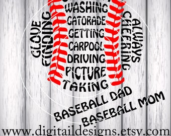 Baseball SVG Baseball team svg baseball shirt svg Baseball