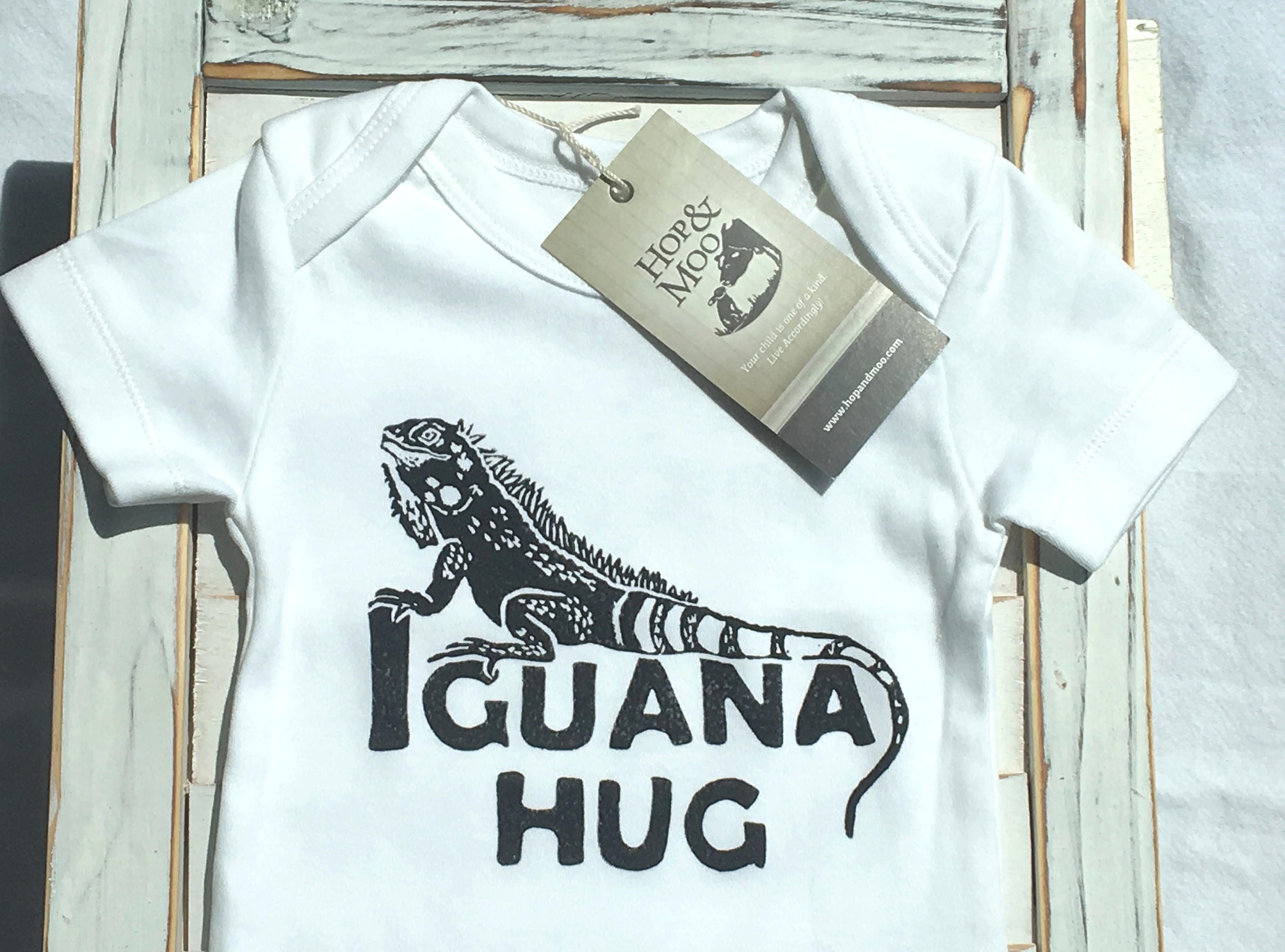 iguana hug shirt