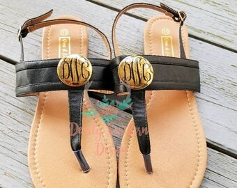 Monogram Dani & Em Sandals