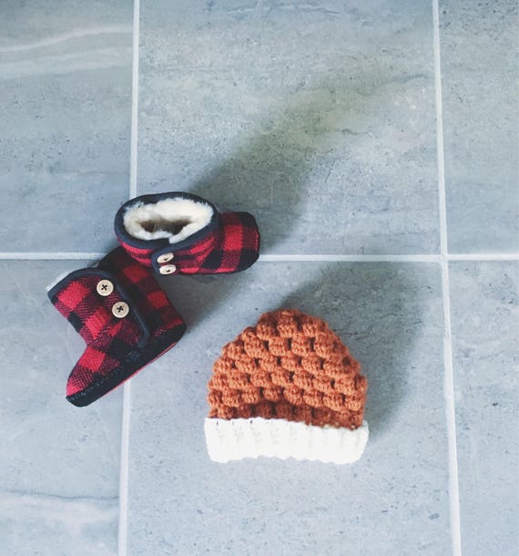 Pumpkin Spice Baby Hat 36 months old