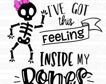 Download I Got this Feeling Inside My Bones Halloween Shirt Trolls