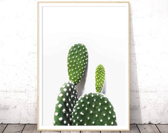 Succulent Print, Cactus Printable, Succulent Wall Print, Cactus Decor, Cactus Wall Art, Desert Print, Cactus Modern Print Cactus Photography