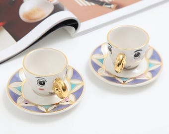 Soulmate Tea cup and saucer/espresso cup