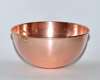 Copper mixing bowls | Etsy