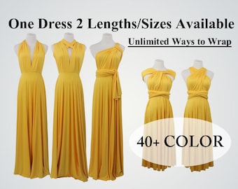 Yellow Bridesmaid Dresses