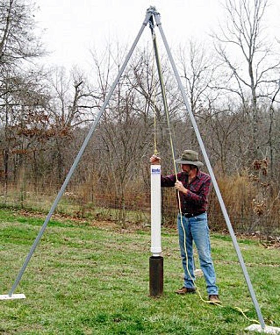 Metal Tripod Kit for lifting heavy objects ideal tool for