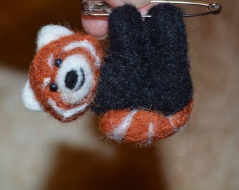 Felted red panda | Etsy