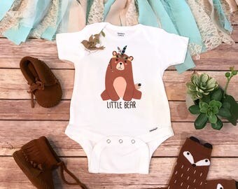 Little Fox Baby Onesie® Boho Baby Clothes Tribal Baby