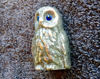 Owl Paper Weight/Desk Ornament by CustomMadeCastings .