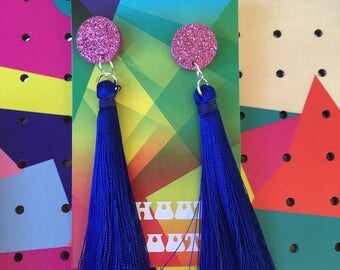 Date night dangles - blue