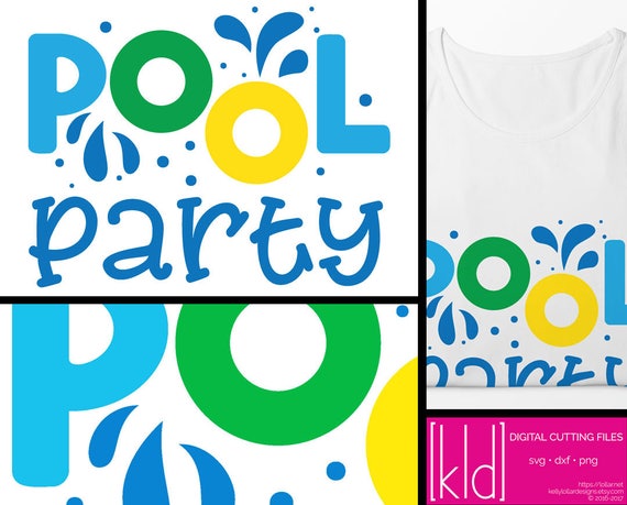 Download Items similar to Pool Party svg - Pool svg file - Swimming ...