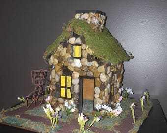 Adorable stone Fairy home