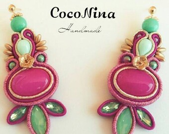 Soutache earrings