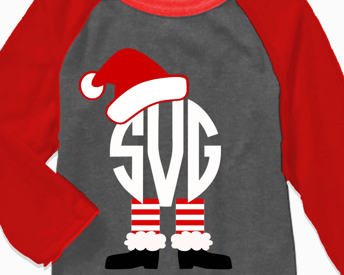 Christmas SVG, Santa svg, Santa Legs SVG, Santa shirt, Santa Hat, Santa&#39;s boots svg, DXF ...