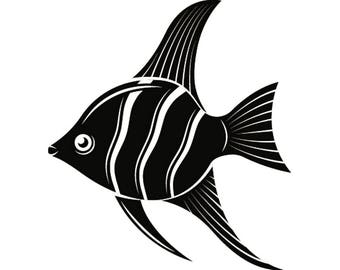 Download Angelfish clip art | Etsy