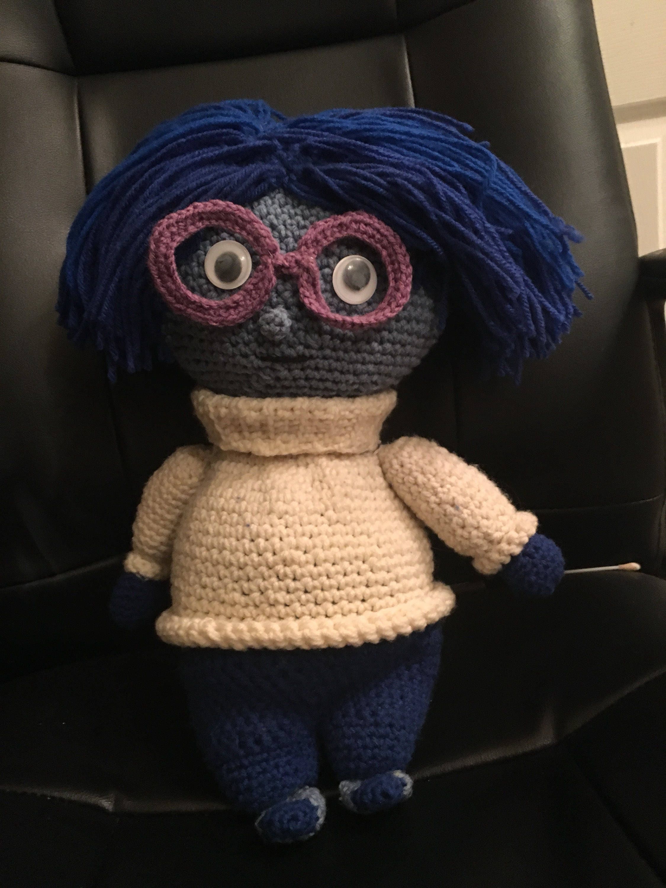 sadness inside out doll