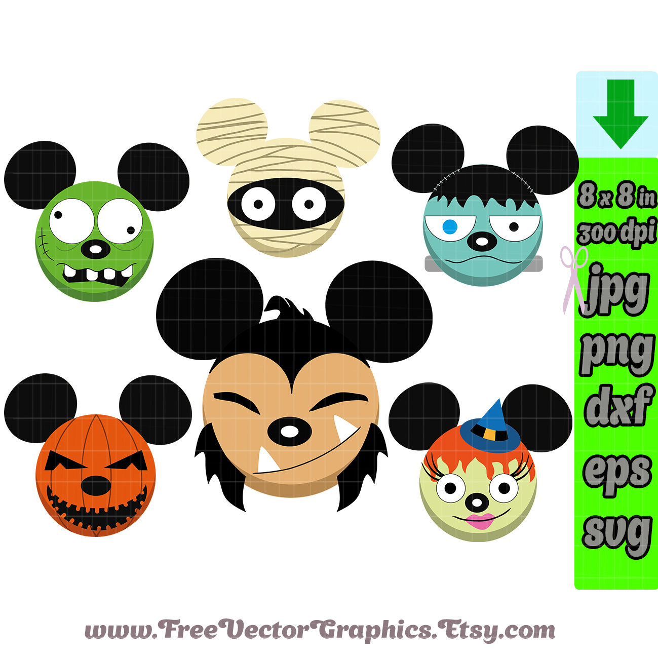 Free Cricut Disney Designs - Layered SVG Cut File