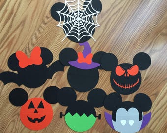 Set of 7 Halloween Mousekeeping Envelopes