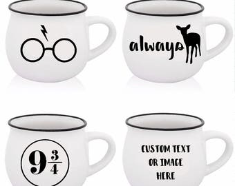 Harry Potter Mug | Harry Potter Quote | Always | Platform 9 3/4 | Harry Potter Glasses | Harry Potter Custom Mug
