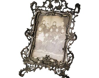 Ornate Metal Frame-Antique