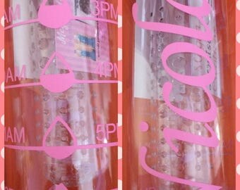Motivational water bottle, water bottle with time, water bottle tracker, water intake bottle, fruit infuser bottle, gym bottle