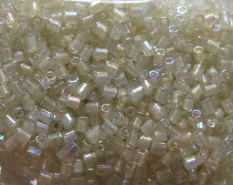 10 g mini seed bead tube iridescent