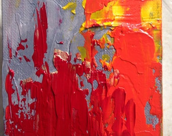 4x4, tiny art, modern art, contemporary, original artwork, abstract painting, acrylic abstract painting,