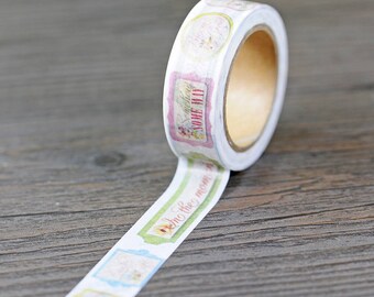 Washi Tape, Masking Tape, tape adhesive romantic scrapbooking