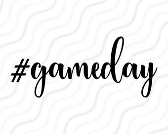 Gameday SVG, #gameday svg, Football SVG Cut table Design,svg,dxf,png Use With Silhouette Studio & Cricut_Instant Download