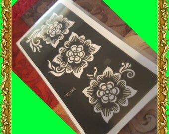 henna stencil etsy