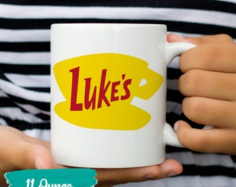 Luke's Diner Lukes Diner Lukes Coffee Mug Lukes Diner Mug Gilmore Mug Gilmore Girls Mug Luke's Mug Gilmore Girl Mug Gilmore Girls Merch