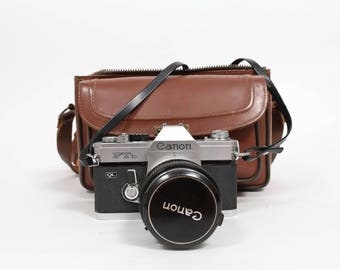 Canon FTb Package, Canon, Film Camera, Canon FTb, Leather Case