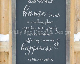 Download Home definition | Etsy