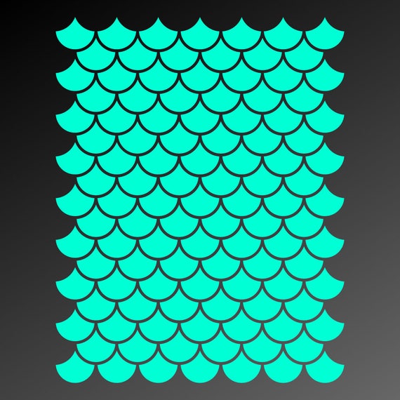 Free Free 158 Individual Mermaid Scales Svg SVG PNG EPS DXF File