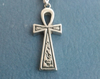 Sterlng Silver Ankh Necklace